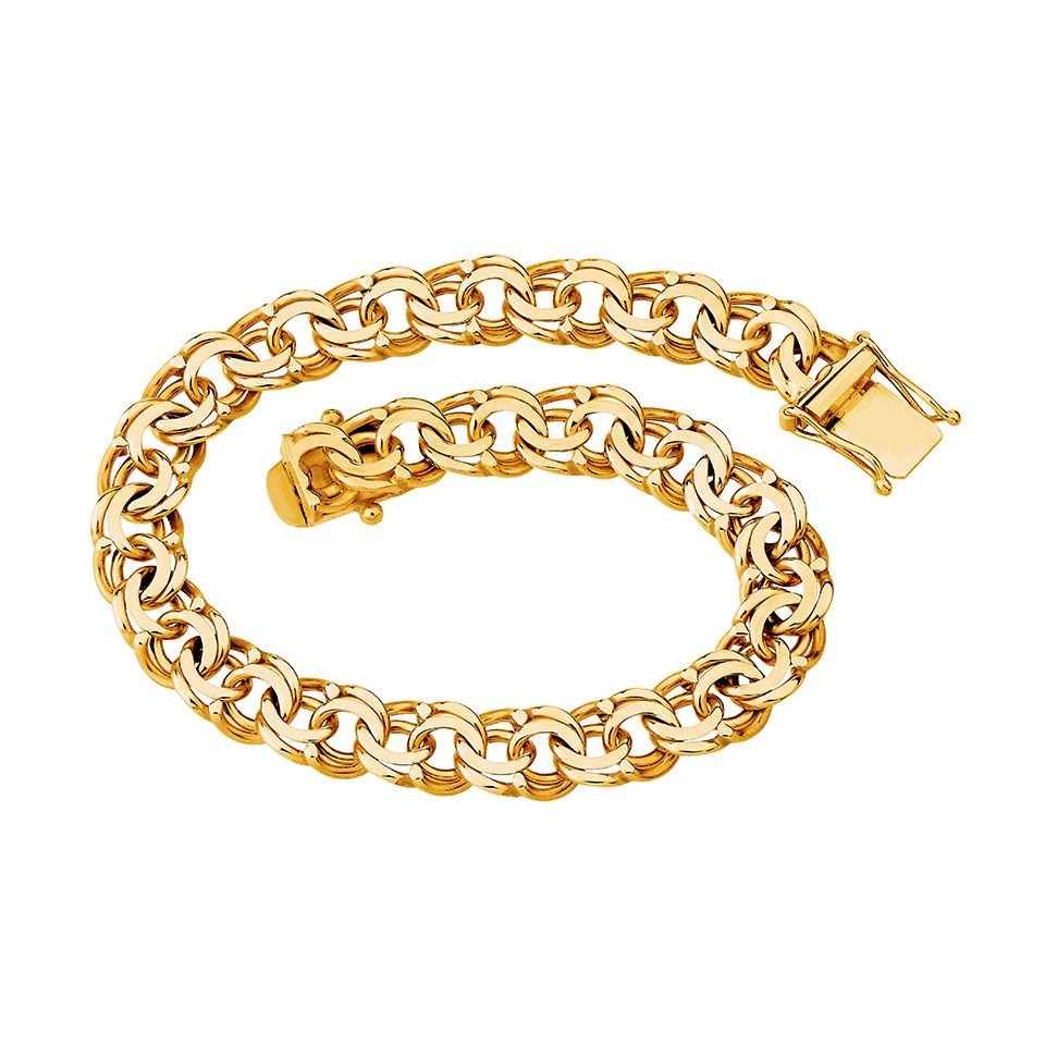 Armband i 18K guld 18,5cm