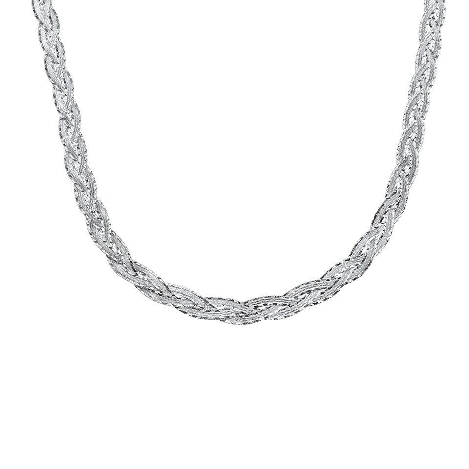 Halsband i äkta silver 43-45cm