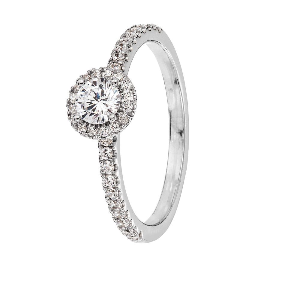 Diamantring Honolulu 0,52 ct 15.5