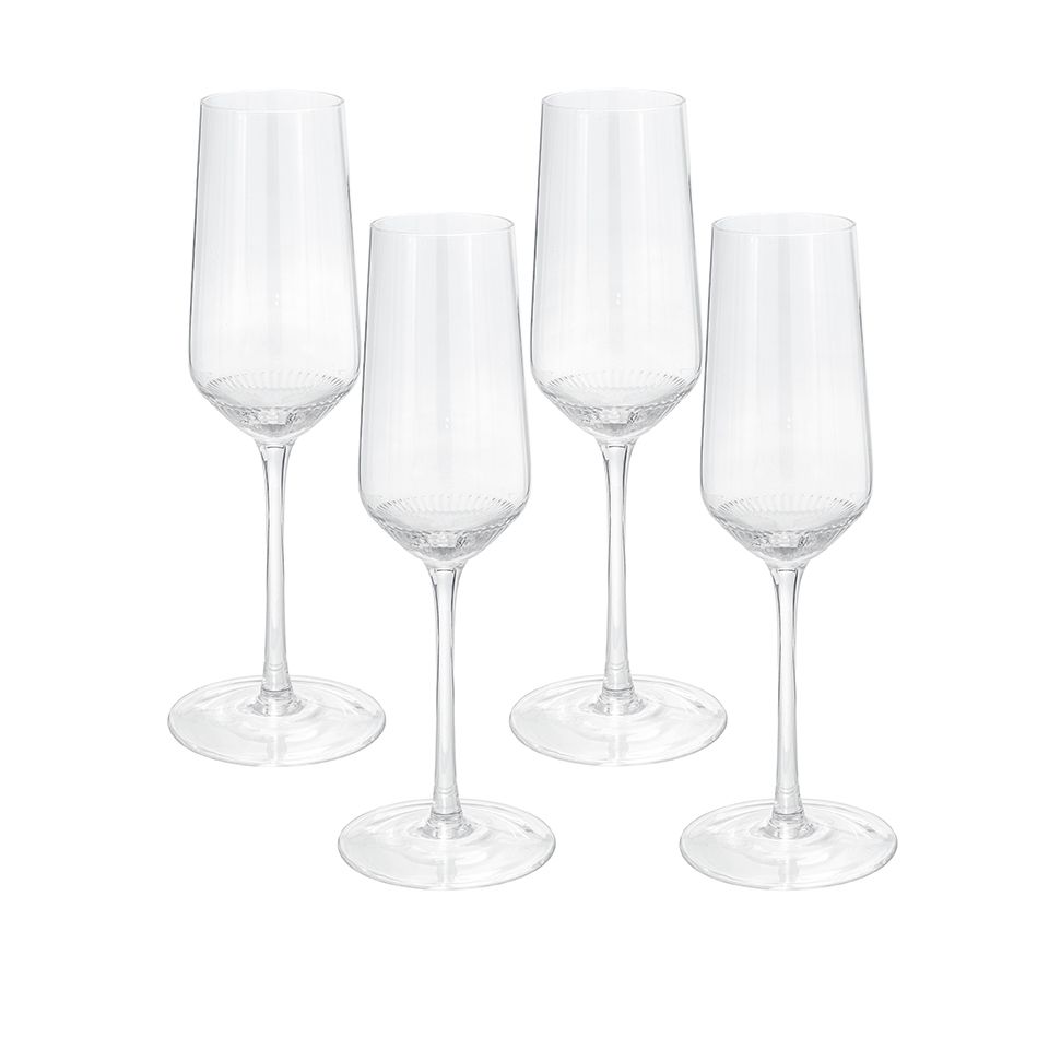 Champagneglas 4-pack Prisma