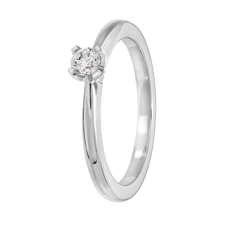 Diamantring Paris 0,15 ct 17.5