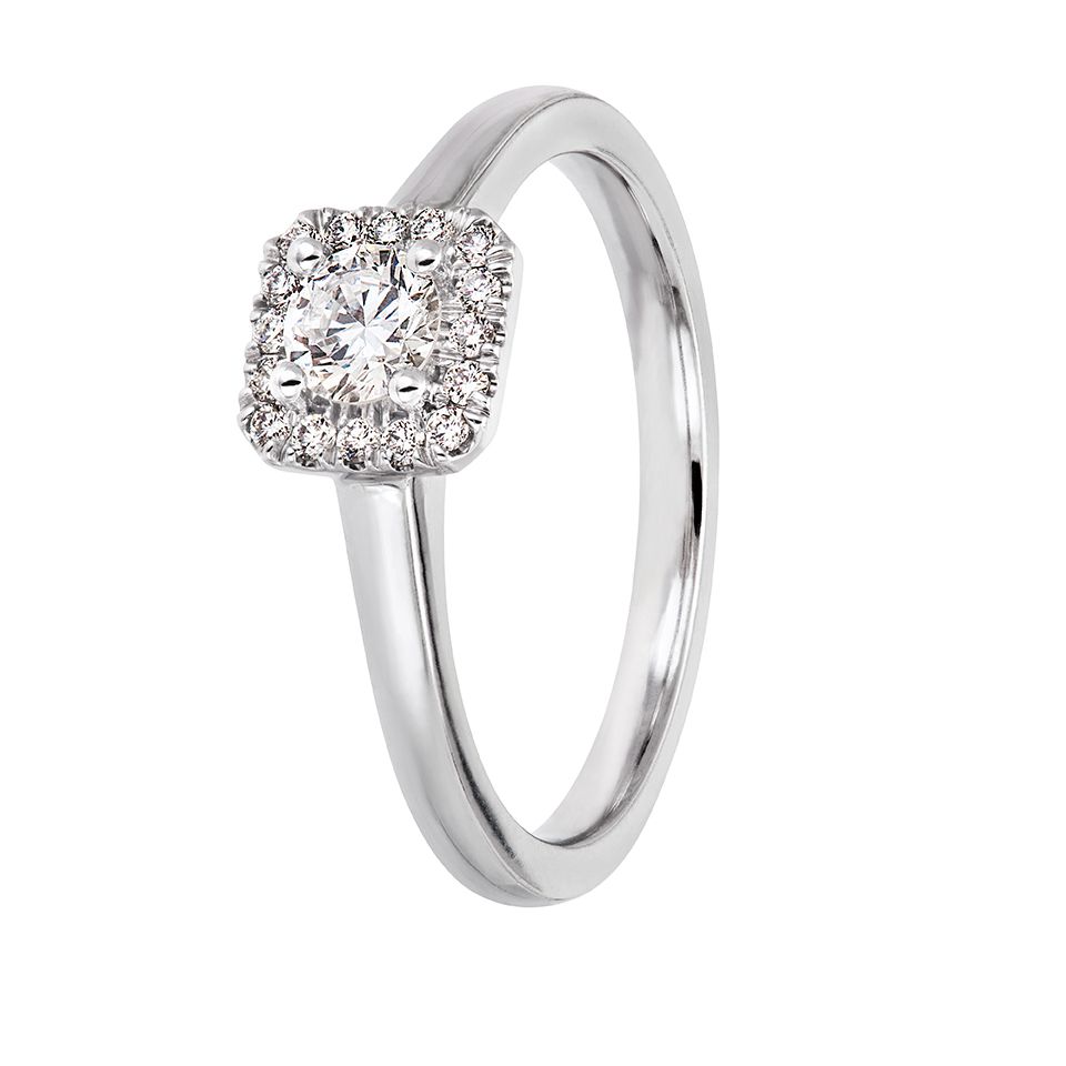 Diamantring Miami 0,34 ct 15.0