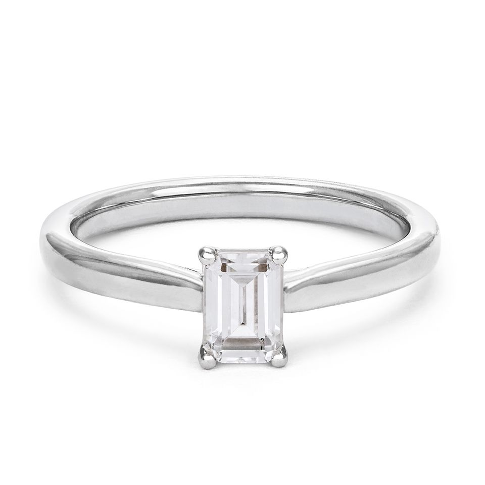 Ring med labbodlad diamant Stella 19.0