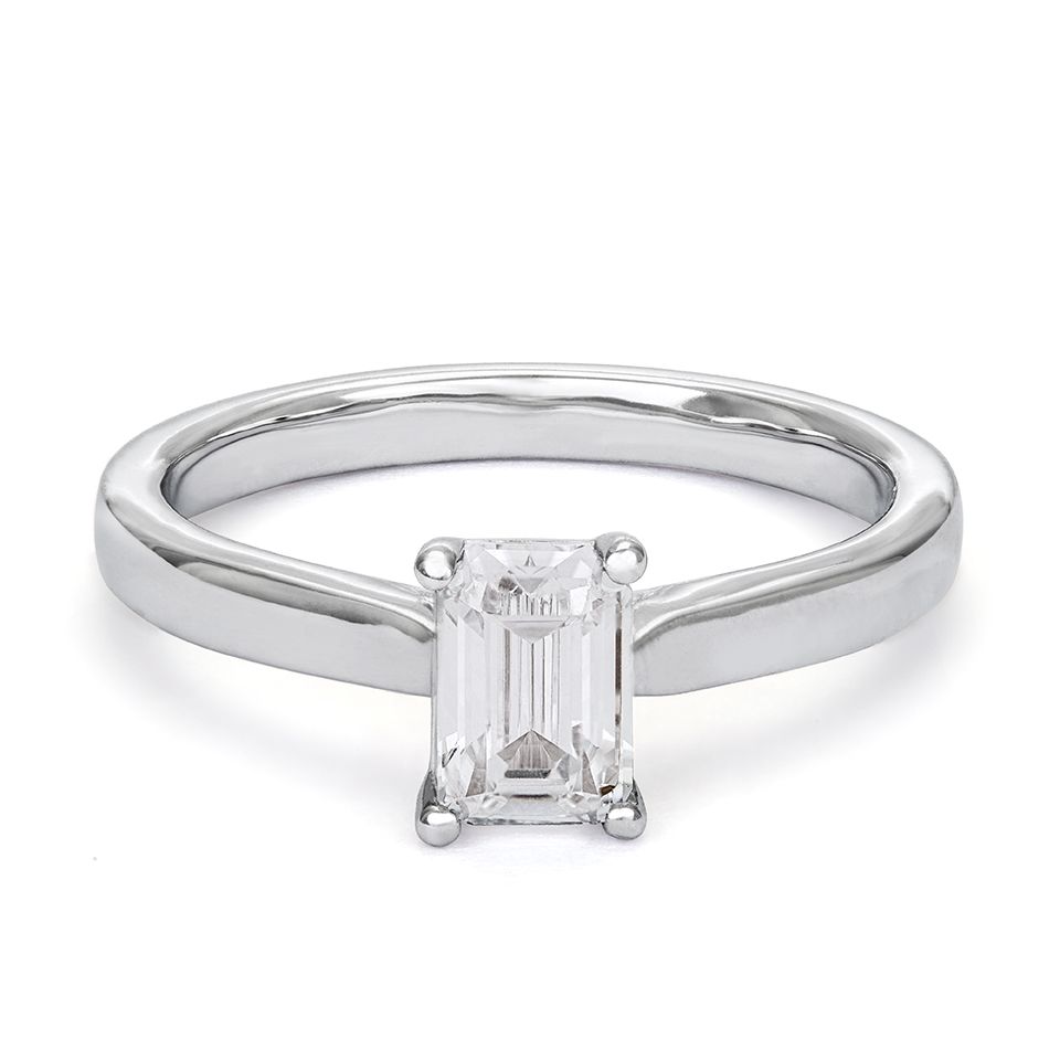 Ring med labbodlad diamant Stella 16.5