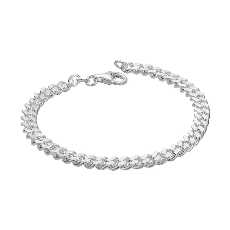 Pansararmband i äkta silver